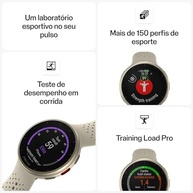 Polar Pacer Pro Champagne e Dourado: Relógio GPS Ultraleve para Performance Máxima - imagem 3