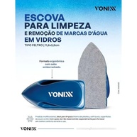 Escova Vonixx Azul: Limpeza Impecável e Remoção de Marcas d'Água em Vidros - imagem 3