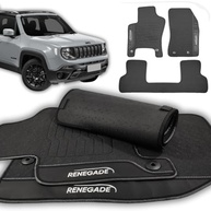 Tapete Veicular Emborrachado Premium para Jeep Renegade (2015-2025) - Proteção e Estilo Inovadores - imagem 2