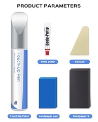 Kit de Reparo de Tinta de Retoque Branco Polar 149/9149 - Compatível com Todos os Modelos Mercedes-Benz - imagem 3