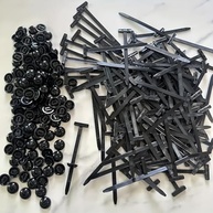 100 Abraçadeiras Pretas Universais de Nylon: Gerenciamento de Cabos e Reparos Automotivos Resistentes - imagem 5