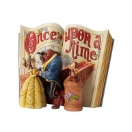 Disney Traditions Jim Shore - Estatueta Bela e a Fera em Resina, 15cm - imagem 2