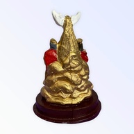 Imagem Divino Pai Eterno em Resina 7 cm - Escultura Sagrada com Detalhes Finais - imagem 4
