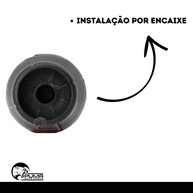 Manopla Bola de Câmbio Corsa 2000-2006 5 Marchas Resinado Preto - Upgrade Esportivo - imagem 5