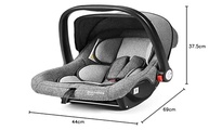 Bebê Conforto Rest Cinza Multikids Baby 0-13kg: Segurança e Praticidade para Passeios Incríveis - imagem 3