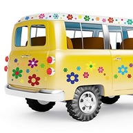 Adesivos de Margarida Retrô Zonon: Decore seu Carro, Laptop e Mais com Estilo Hippie! - imagem 4