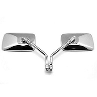 Espelhos Retrovisores de Aço Cromado para Honda Shadow: Estilo e Segurança - imagem 4