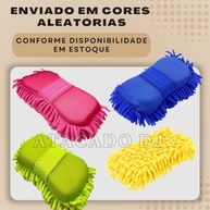Esponja de Microfibra Premium para Lavagem Automotiva: Limpeza Impecável Sem Riscos! - imagem 5