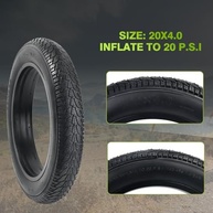 Pneu Gordo E-Bike 20x4.0: Aventura Off-Road com Alta Performance e Durabilidade - imagem 3