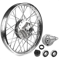 Roda Traseira Completa Raiada CG 125 Titan (83-99) com Kit Completo - imagem 1