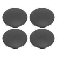 Tampas Centrais de Roda Pretas Universais 68mm - Renove o Visual do Seu Carro! - imagem 1