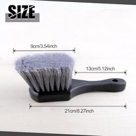 Escova Macia para Rodas e Pneus de Carro: Limpeza Profunda e Brilho Impecável - imagem 4