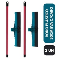 Rodo Plástico 30cm com EVA Duplo e Cabo Reforçado - Secagem Rápida e Limpeza Eficiente para Casa e Lavanderia - imagem 4