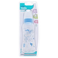 Lolly Mam 250ml Silicone Rosa Azul - Bico Macio e Livre de BPA - imagem 1