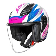 Capacete LS2 Aberto Airflow 2 OF616 Draze Rosa: Estilo, Segurança e Aerodinâmica - imagem 4