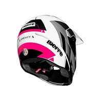 Capacete Feminino Bieffe 3Sport React Branco e Rosa: Estilo e Segurança para Sua Pilotagem - imagem 5