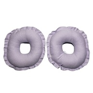 Kit 2 Rosquinhas De Amamentação Absorventes Seios Lavável 100% Algodão Tamanho:U;Cor:Lilás - imagem 3