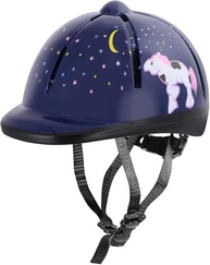 Capacete de Equitação Infantil Ajustável Roxa - Segurança e Conforto para Pequenos Cavaleiros - imagem 2