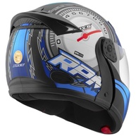 Capacete Moto Mixs Gladiator RPM Articulado Escamoteável Robocop Fosco - Segurança e Estilo - imagem 3