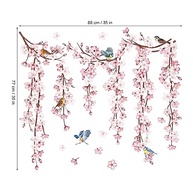 Decalques de Parede Flor de Cerejeira - Adesivos Decorativos para Sala, Quarto e Escritório - imagem 3