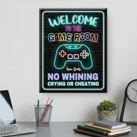 Arte de Parede Gamer 20x25cm - Decoração Moderna para Quarto de Jovens e Sala de Jogos - imagem 5