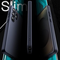 JETech Capa Slim Fit Azul Escuro para Samsung Galaxy S25 Ultra 5G: Proteção Total da Câmera e Design Fosco Elegante - imagem 4