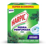 Harpic Pedra Sanitária Aroma Plus Pinho - Limpeza e Fragrância por até 130 Descargas - imagem 1