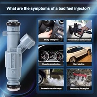 Kit 4 Injetores Combustível 4 Furos Hyundai Tucson, Santa Fe, Sonata, Kia Rondo, Forte, Sorento, Sportage, Optima 2.4L - imagem 4