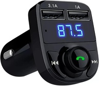 Adaptador Bluetooth Carro FM MP3: Carregador USB Duplo, Pen Drive e Cartão SD - imagem 1