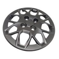 Kit 4 Calotas Aro 14 Preto Fosco - Ford Ka+ Hatch Sedan 2015 (Emblema Preto) - imagem 4