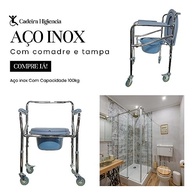 Cadeira de Banho Dobrável Supermedy - Alumínio Resistente, Até 120kg | Segurança e Conforto em Casa - imagem 3