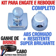 Kit Engate Reboque Bola 50mm + Capa 90mm + Tomada: Segurança e Durabilidade para seu Veículo - imagem 4