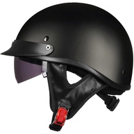 Ilm Meio Capacete Motocicleta: Estilo, Segurança e Conforto com Viseira Solar e Liberação Rápida - Aprovado DOT - imagem 1
