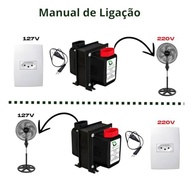 Transformador de Voltagem 2000VA Disoma Bivolt: Potência e Segurança para Seus Eletrodomésticos! - imagem 5