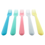 Kit Garfos Coloridos Infantil 5 Peças - Comtac Kids 4442 | Segurança e Diversão na Alimentação - imagem 5