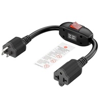 Cabo Extensor Liga/Desliga 4 em 1: Controle Total e Segurança para Sua Casa (12AWG 15A) - imagem 2
