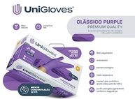 Luva Procedimento Unigloves Classic Premium Purple M - 100 Unidades | Conforto e Segurança - imagem 5