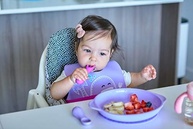 Kit Colher e Garfo de Silicone para Bebês - Treinamento Seguro e Saudável da Marcus & Marcus - imagem 3