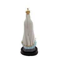 Imagem Nossa Senhora de Fátima - Escultura em Resina 15 cm com Pintura Manual - imagem 3