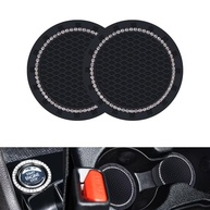 Kit Bling Porta-Copos e Anel de Ignição: Toque de Luxo e Brilho para seu Carro Feminino - imagem 4