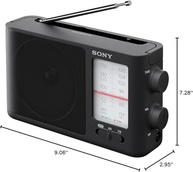 Sony Rádio FM/AM Portátil ICF-506: Som Clássico e Praticidade no Seu Dia a Dia - imagem 5
