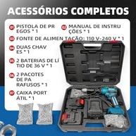 Pistola de Rebite Elétrica Sem Fio 36V: Potência e Versatilidade para Seus Projetos - imagem 5