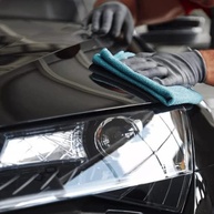 Kit Completo Lavagem Automotiva: Shampoo Vitrificado V-Floc, Luva e Panos Microfibra - imagem 4