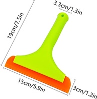 Rodo de Silicone Flexível GUGUGI: Limpeza Rápida e Sem Marcas para Vidros e Espelhos - imagem 4