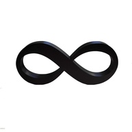 Infinito - Símbolo do Amor | Decoração Elegante e Significativa | 22 cm - imagem 1