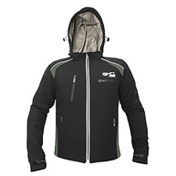 Jaqueta GP Tech Soft Casual Unissex Resistente a agua Preta-cinza - imagem 2