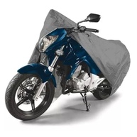 Capa Moto Impermeável Térmica Metalizada - Proteção Total Sol, Chuva e Calor (130x230cm) - imagem 2