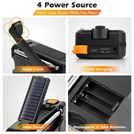 Rádio Solar Missonchoo 5000mAh: Emergência AM/FM/NOAA, Lanterna, SOS e Carregador Portátil - imagem 5