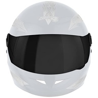 Capacete Fechado Pro Tork New Liberty 4 Solid Branco - Segurança e Estilo para Sua Pilotagem (Tam. 56, Viseira Fumê) - imagem 4