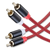 Cabo RCA Premium 1m: Som Hi-Fi Imersivo para Subwoofer, Home Theater e Amplificadores - imagem 2